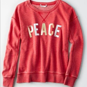 AEO PEACE crewneck
